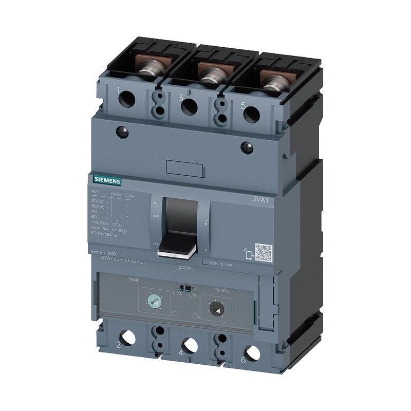 Interruptor automático 3x200A TM240 55KA